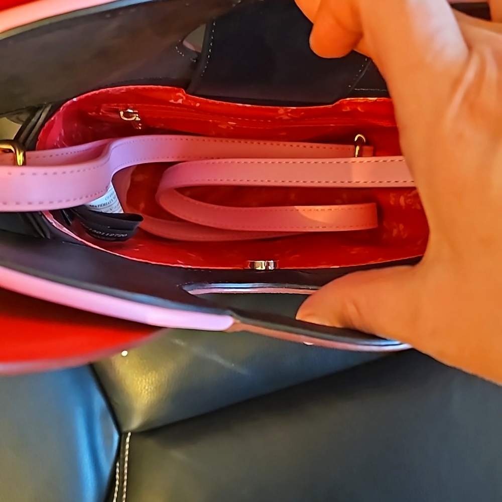 Loungefly Disney Minnie Mouse Bow Crossbody Bag - Picture 8 of 9